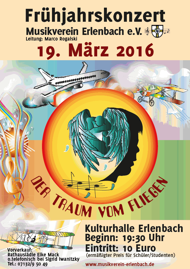 Frühjahrskonzert 2016 Musikverein Erlenbach